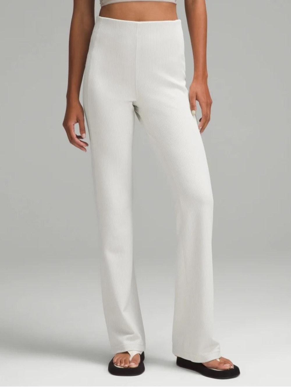Like New | Lululemon Ribbed Softstreme Flared Pant Regular